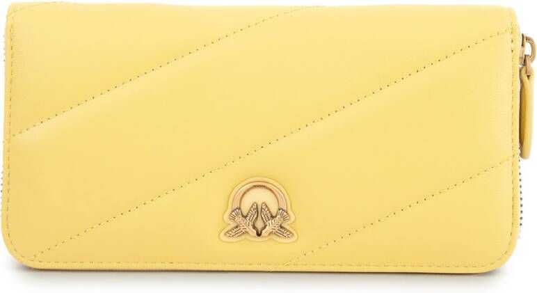 Pinko Wallets Cardholders Yellow Dames