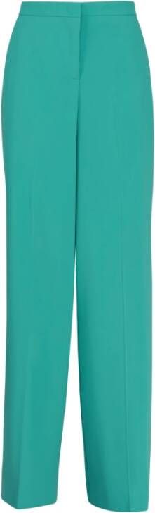 Pinko Elegante Palazzo Broek Blauw Outlet Prijs Blue Dames