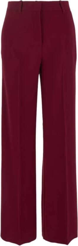 Pinko Wide Trousers Rood Dames