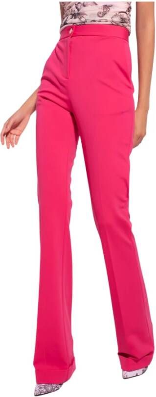 Pinko Straight Trousers Roze Dames
