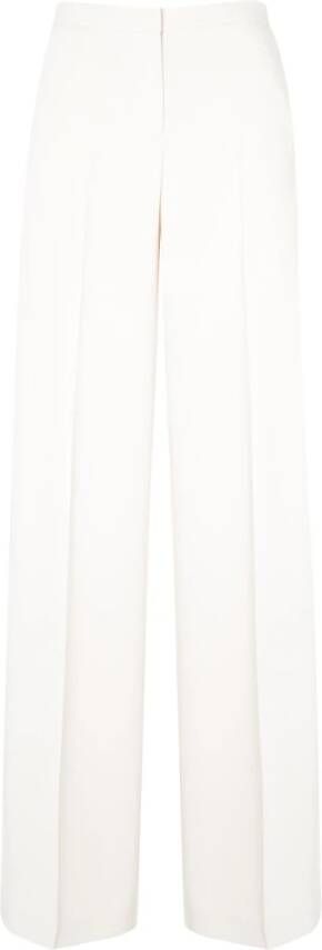 Pinko Wide Trousers White Dames