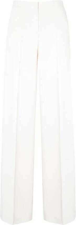 Pinko Wide Trousers White Dames