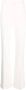 Pinko Hoge Taille Wijde Broek White Dames - Thumbnail 4