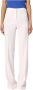 Pinko Wide Trousers Roze Dames - Thumbnail 1