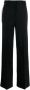 Pinko Broek met contrasterende zijdetails en hoge taille Black Dames - Thumbnail 1