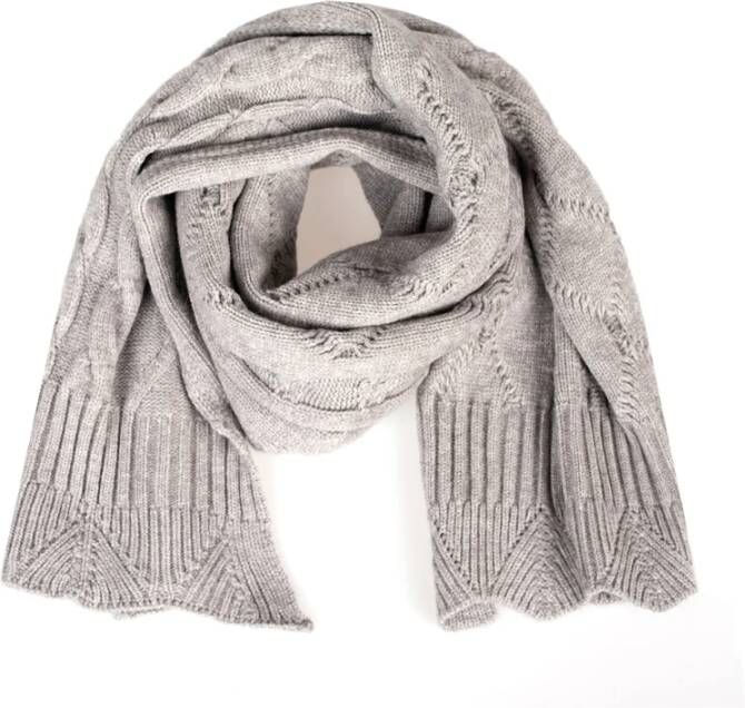 Pinko Winter Scarves Grijs Dames