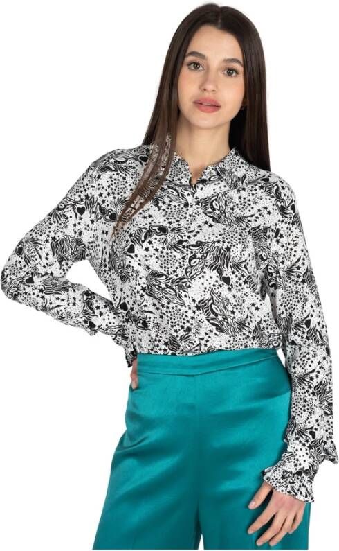 Pinko Zeppolo -shirt Zwart Dames