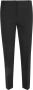 Pinko Zwarte Bello broek voor vrouwen Zwart Dames - Thumbnail 1