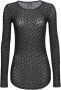 Pinko Zwarte T-shirts & Polos voor vrouwen Zwart Dames - Thumbnail 1