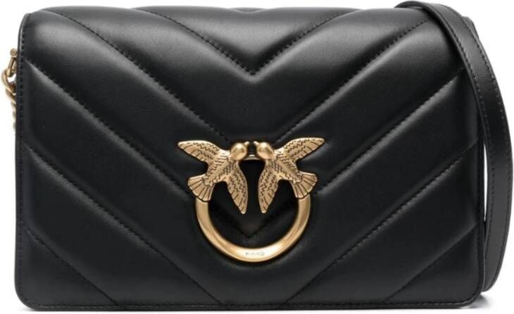 Pinko Zwarte Tassen Stijlvol en Trendy Zwart Dames