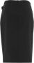 Pinko Zwarte Asymmetrische Rok met Liefdesvogels Gesp Black Dames - Thumbnail 8