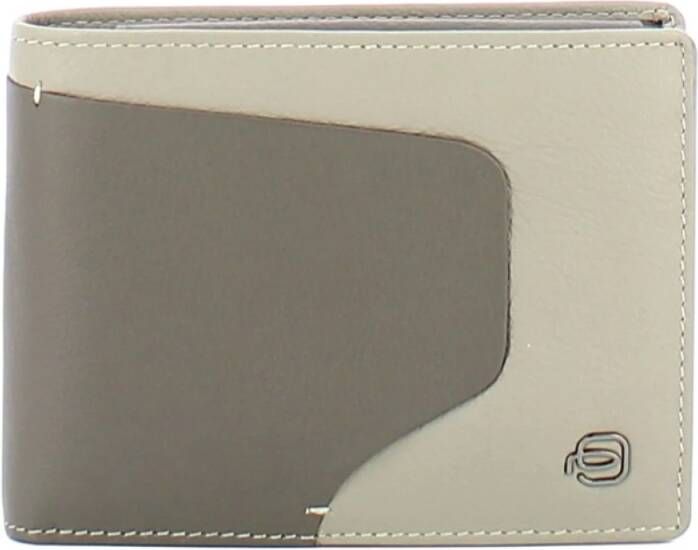 Piquadro Akron Rfid -portemonnee met muntenbeurs Grijs Heren