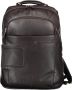 Piquadro Bruine Nylon Rugzak met Meerdere Compartimenten Brown Heren - Thumbnail 1