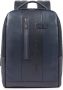 Piquadro Blauwe Laptop en iPad Rugzak Blue Heren - Thumbnail 1