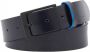 Piquadro Blauwe Leren Riem Gesp Blue Heren - Thumbnail 1