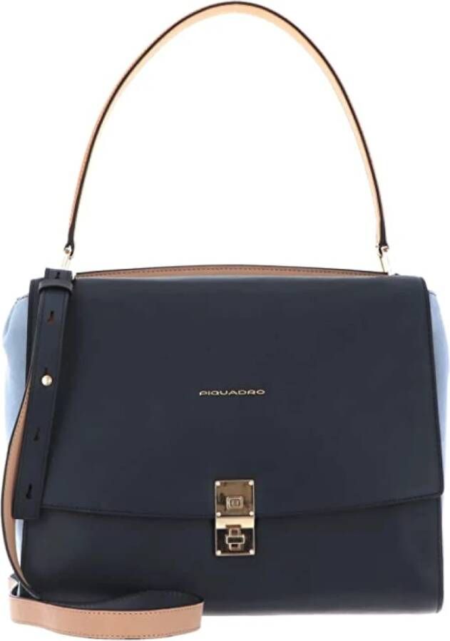 Piquadro borsa a tracolla Blauw Unisex