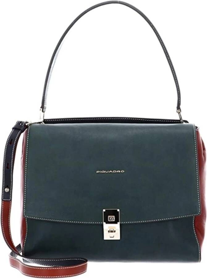Piquadro borsa a tracolla Groen Unisex