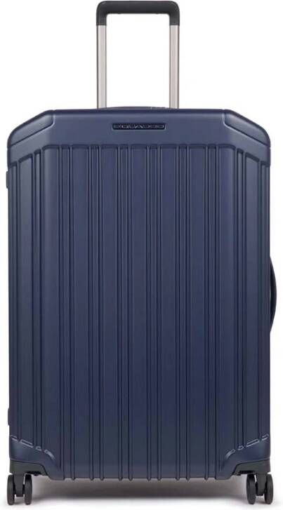 Piquadro Large Suitcases Blauw Heren
