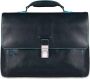 Piquadro Uitbreidbare laptoptas met iPad Pro comparti t Blue Unisex - Thumbnail 1