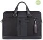 Piquadro Laptop Bags & Cases Black Heren - Thumbnail 1