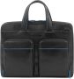 Piquadro Laptop Bags Cases Black Heren - Thumbnail 1