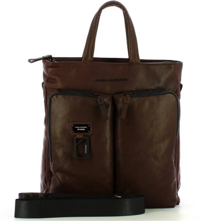 Piquadro Harper pc -tas Bruin Heren