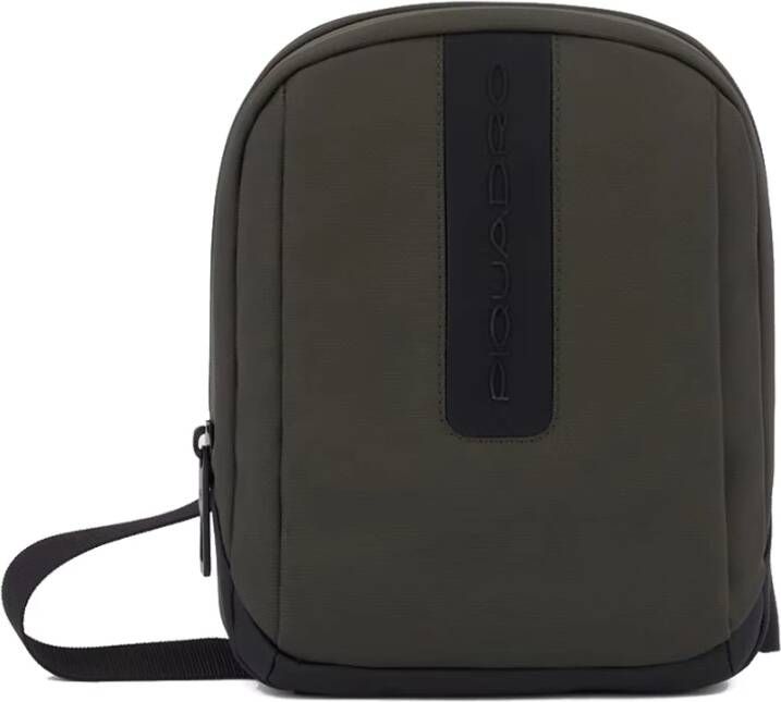 Piquadro Messenger Bags Groen Heren