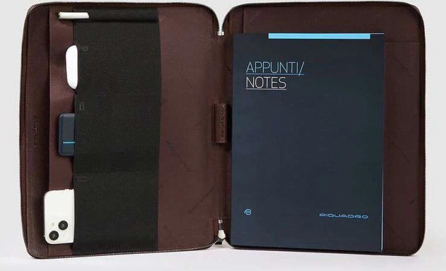 Piquadro Documentenhouder Brown Unisex
