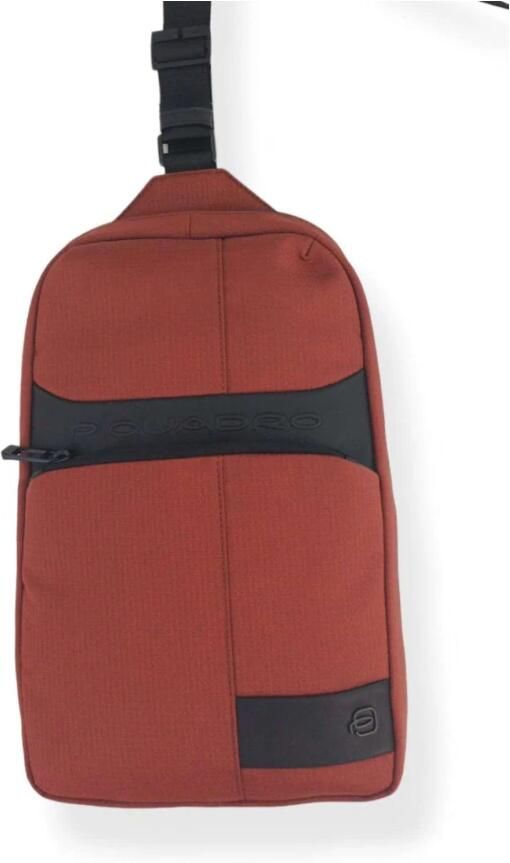 Piquadro Schoudertas Brown Unisex - Foto 3