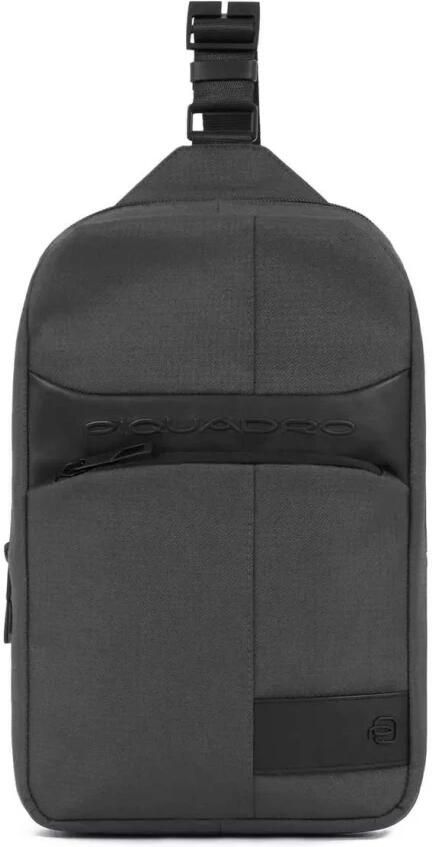 Piquadro Schoudertas Gray Unisex - Foto 3