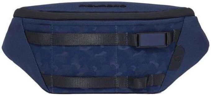 Piquadro Stijlvolle Crossbody Tas voor Dagelijks Gebruik Blue Heren - Foto 2