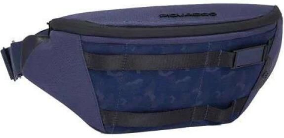 Piquadro Stijlvolle Crossbody Tas voor Dagelijks Gebruik Blue Heren