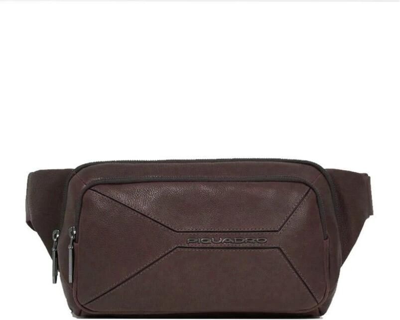 Piquadro Stijlvolle Crossbody Tas voor Dagelijks Gebruik Brown Unisex