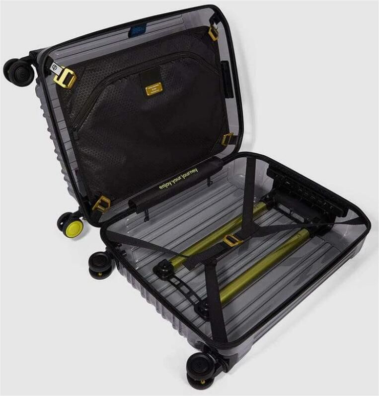 Piquadro Stijlvolle Reistrolley Tas Black Unisex - Foto 5
