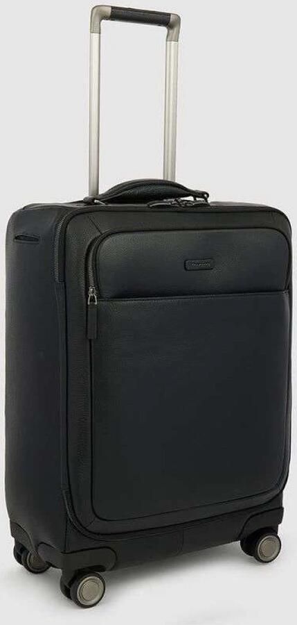 Piquadro Slanke vierwielige cabine trolley bagage Black Unisex - Foto 5