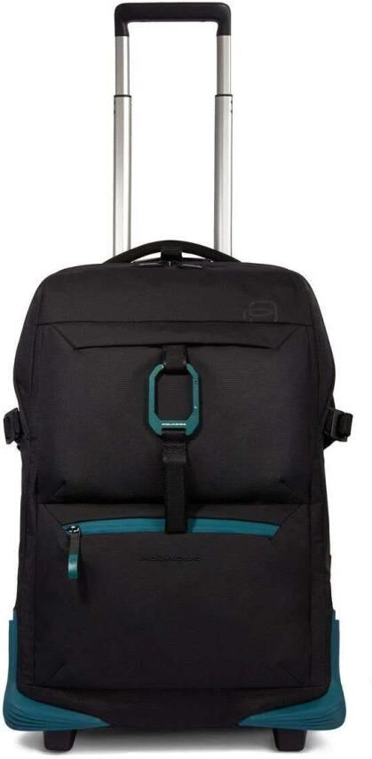 Piquadro Stijlvolle Reistrolley Tas Black Unisex - Foto 3