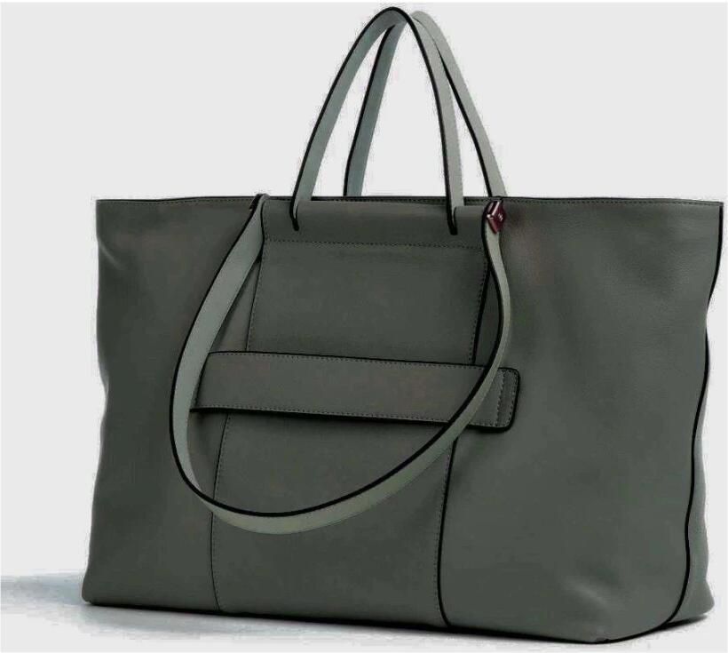 Piquadro Stijlvolle Winkelzak Green Dames