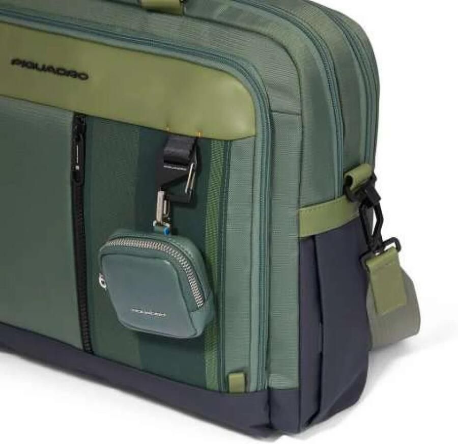 Piquadro Werk Tas Green Heren
