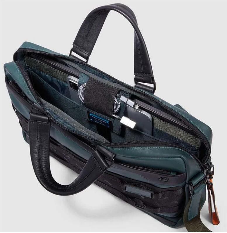 Piquadro Werk Tas Green - Foto 2