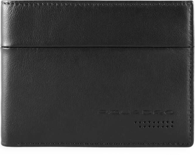Piquadro Portefeuilles & Kaarthouders Black Heren