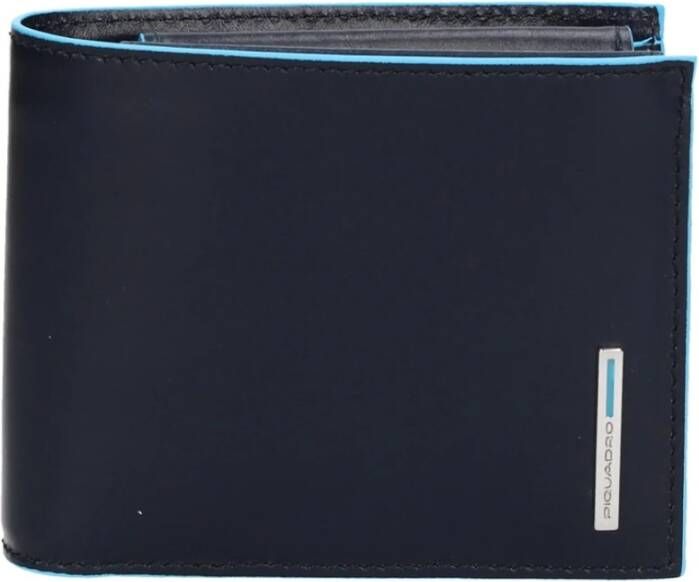 Piquadro Portemonnee Blauw Heren