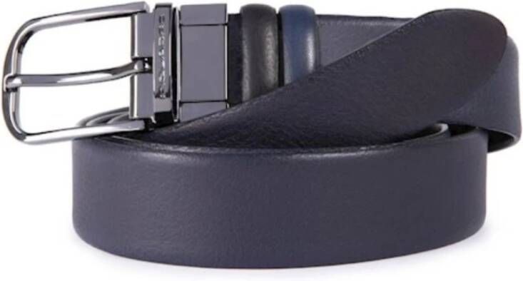 Piquadro Riemen Blauw Heren