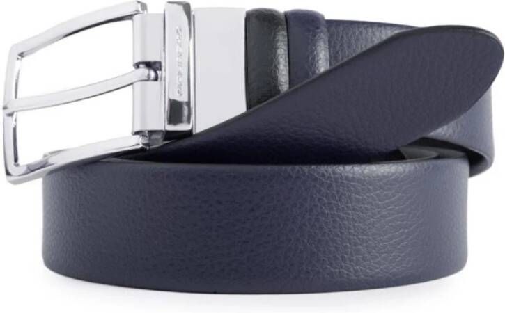 Piquadro Stijlvolle Leren Riem Black Heren