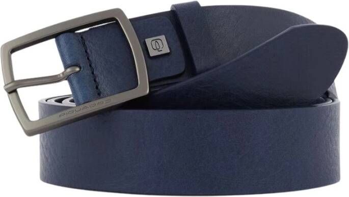 Piquadro Riemen Blauw Heren