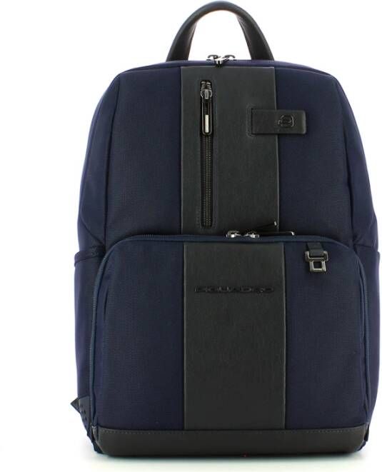 Piquadro Rugzak Blauw Heren
