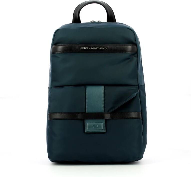 Piquadro Rugzak Blauw Heren