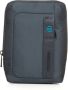 Piquadro Shoulder bag in tecno-textile Blauw Heren - Thumbnail 1