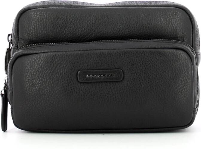 Piquadro Shoulder strap with modus special pocket Zwart Heren