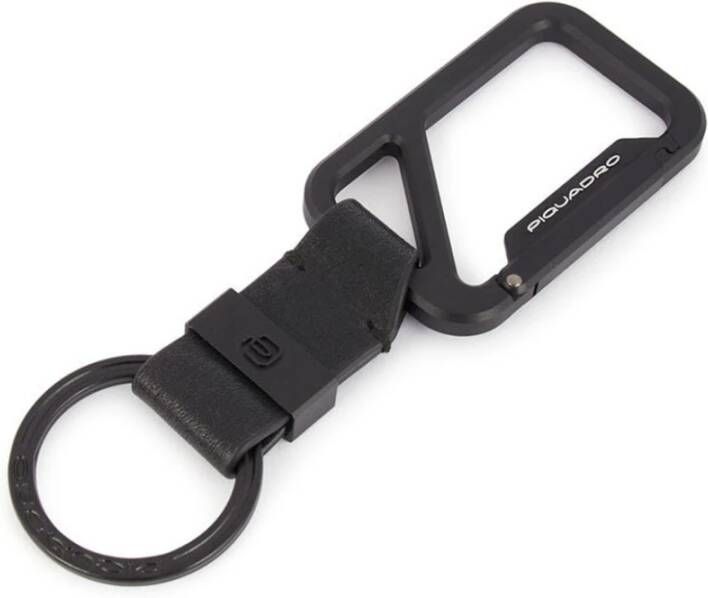 Piquadro Sleutelhanger Zwart Heren
