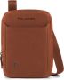 Piquadro Bruine schoudertas Herenstijl Brown Heren - Thumbnail 1
